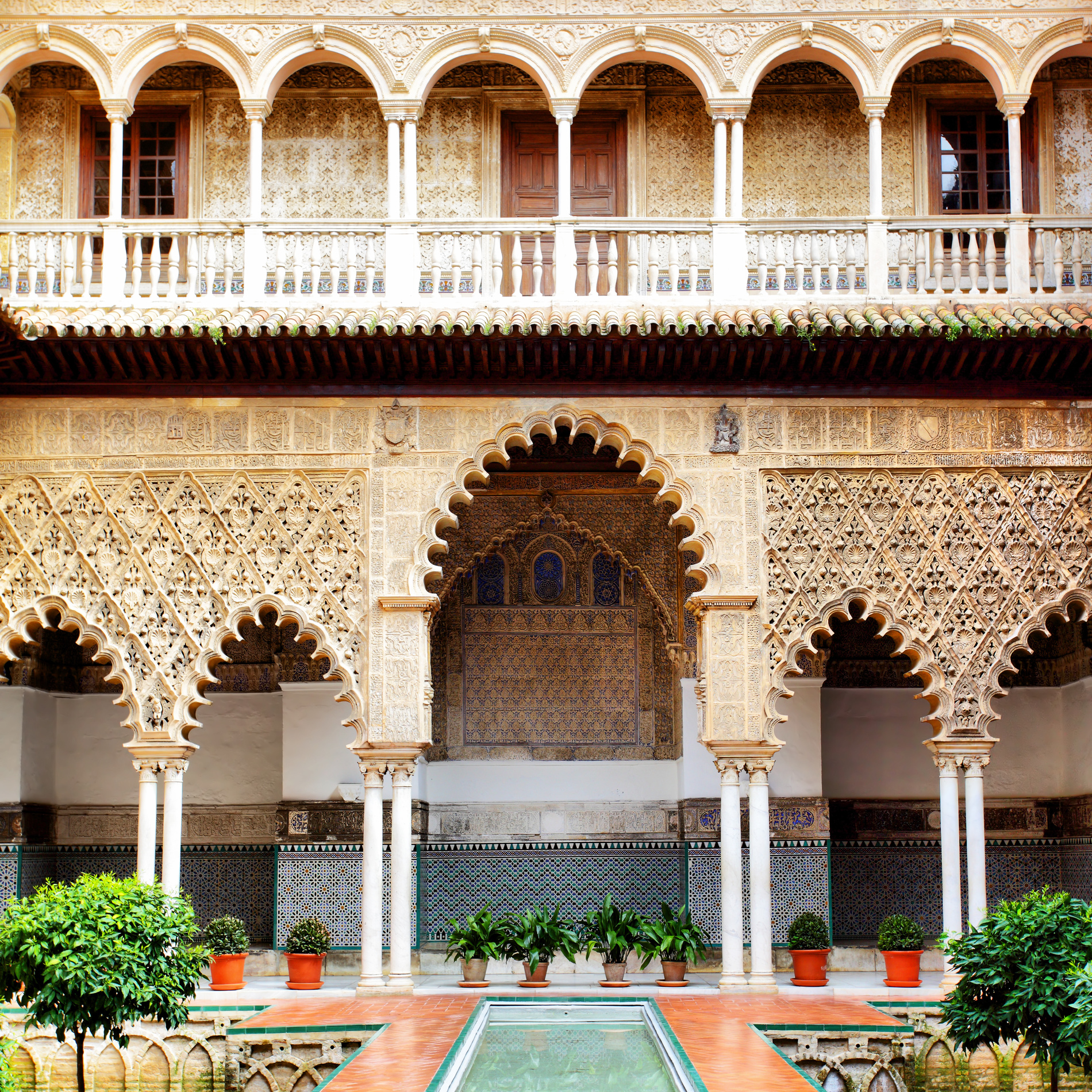Alcazar Seville Espagne