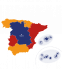 Carte d'Espagne