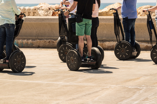 Segway à Barcelone