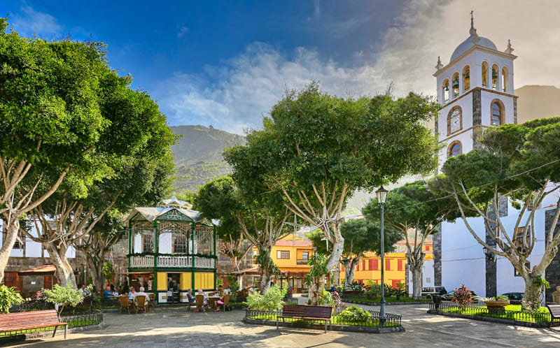 Place de la liberté de Garachico